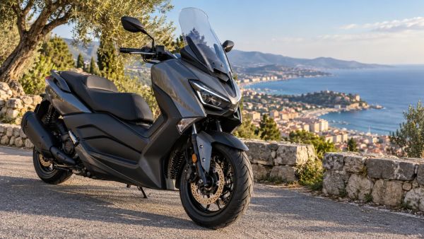 Quel est le bon niveau de pression pour le pneu avant du XMAX 300 ?